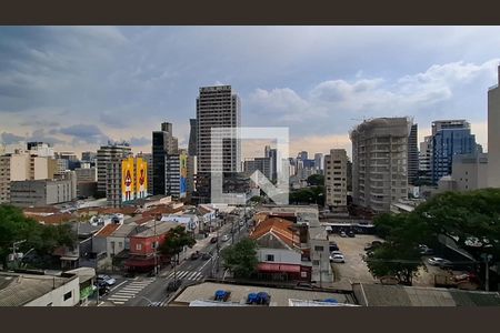Vista da Varanda de kitnet/studio à venda com 1 quarto, 30m² em Pinheiros, São Paulo