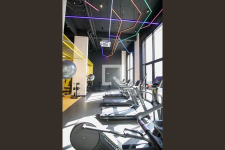 Área Comum - Academia de kitnet/studio à venda com 1 quarto, 30m² em Pinheiros, São Paulo