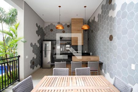 Área Comum - Churrasqueira de kitnet/studio à venda com 1 quarto, 30m² em Pinheiros, São Paulo