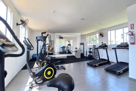 Área comum - Academia de apartamento para alugar com 2 quartos, 40m² em Jardim Rossin, Campinas