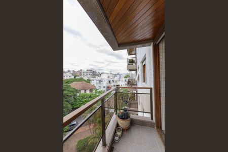 Varanda da Sala de apartamento à venda com 2 quartos, 99m² em São João, Porto Alegre