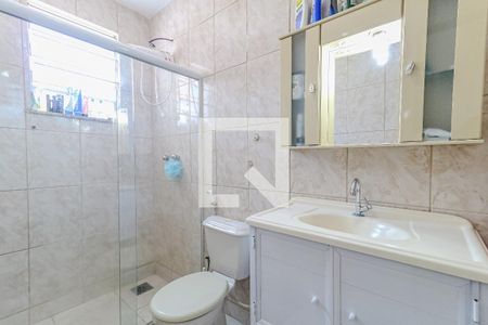 Banheiro da Suíte  de casa para alugar com 2 quartos, 55m² em Lins de Vasconcelos, Rio de Janeiro