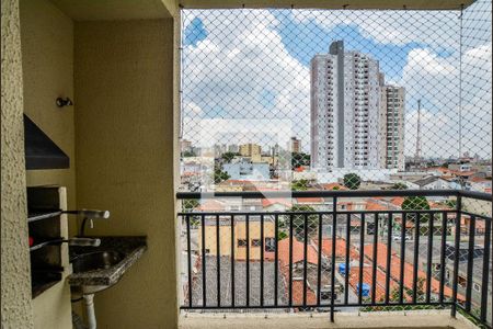 Varanda da Sala de apartamento à venda com 3 quartos, 89m² em Campestre, Santo André