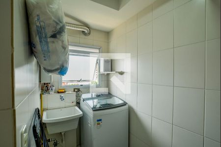Área de Serviço de apartamento à venda com 3 quartos, 89m² em Campestre, Santo André