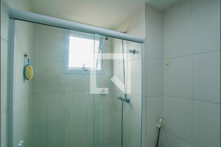 Banheiro da Suíte de apartamento à venda com 3 quartos, 89m² em Campestre, Santo André
