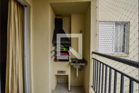 Varanda da Sala de apartamento à venda com 3 quartos, 89m² em Campestre, Santo André
