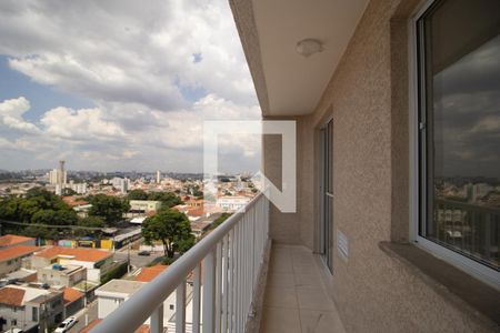 Varanda da Sala de kitnet/studio para alugar com 1 quarto, 29m² em Parque Vitoria, São Paulo