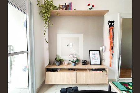 Sala/ Escritório de apartamento à venda com 1 quarto, 28m² em Jardim Caravelas, São Paulo