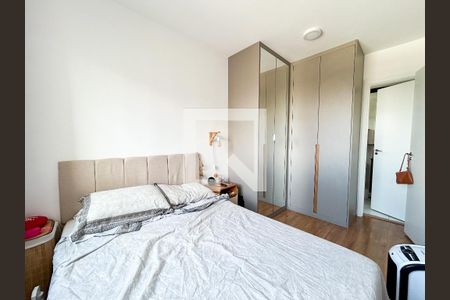 Quarto de apartamento à venda com 1 quarto, 28m² em Jardim Caravelas, São Paulo