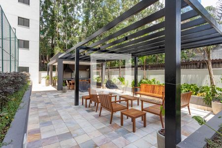 Área comum - Churrasqueira de apartamento para alugar com 2 quartos, 43m² em Jardim Concordia, Diadema