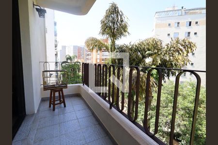 Varanda  de apartamento à venda com 4 quartos, 213m² em Jardim Ampliacao, São Paulo