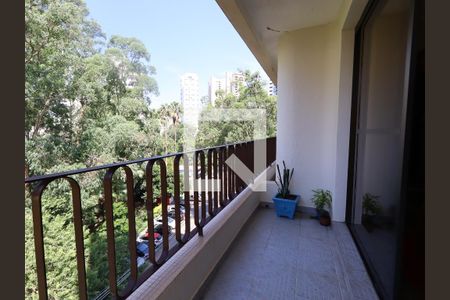 Varanda  de apartamento à venda com 4 quartos, 213m² em Jardim Ampliacao, São Paulo