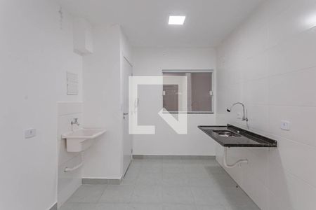 Sala/Cozinha de apartamento à venda com 1 quarto, 27m² em Vila Moinho Velho, São Paulo