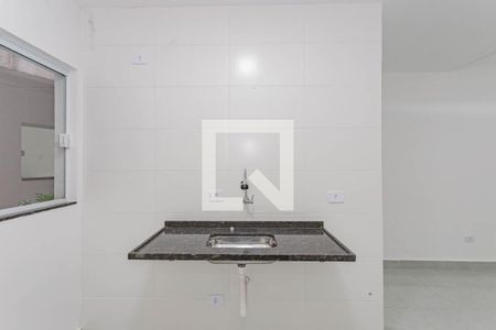 Sala/Cozinha de apartamento à venda com 1 quarto, 27m² em Vila Moinho Velho, São Paulo