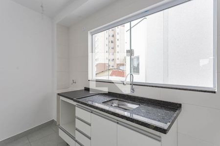 Sala e cozinha de apartamento à venda com 1 quarto, 28m² em Vila Moinho Velho, São Paulo