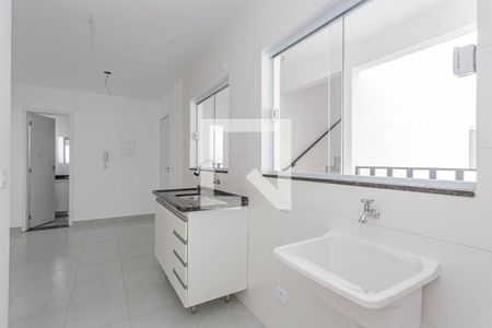 Sala/Cozinha de apartamento à venda com 2 quartos, 34m² em Vila Moinho Velho, São Paulo