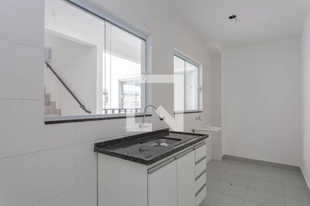 Sala/Cozinha de apartamento à venda com 2 quartos, 34m² em Vila Moinho Velho, São Paulo