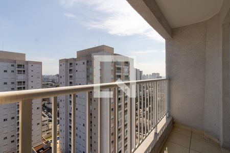 Varanda da Sala de apartamento para alugar com 2 quartos, 42m² em Vila Sao Joao, Guarulhos