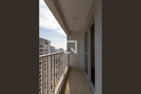 Varanda da Sala de apartamento para alugar com 2 quartos, 42m² em Vila Sao Joao, Guarulhos