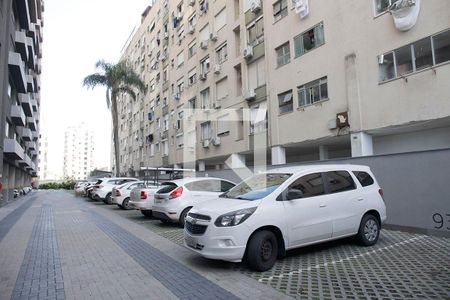 Área Comum - Estacionamento Rotativo de kitnet/studio à venda com 1 quarto, 25m² em Farroupilha, Porto Alegre