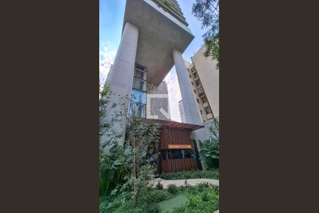 Fachada do Prédio de kitnet/studio à venda com 1 quarto, 27m² em Jardim Paulista, São Paulo
