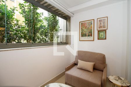 Varanda de kitnet/studio para alugar com 1 quarto, 29m² em Jardim Paulista, São Paulo