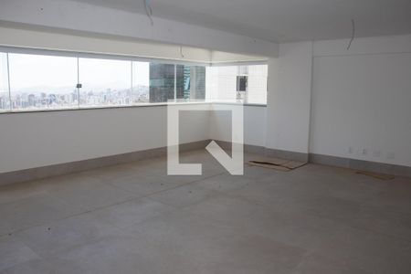 Sala de apartamento à venda com 4 quartos, 152m² em Luxemburgo, Belo Horizonte