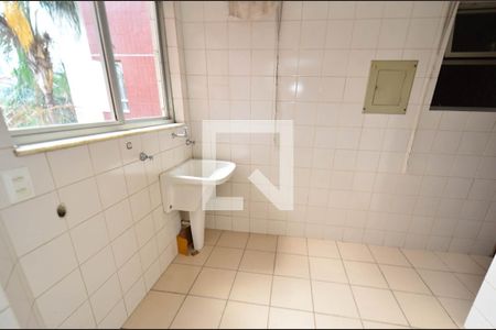 Área serviço de apartamento à venda com 4 quartos, 130m² em Ipiranga, Belo Horizonte