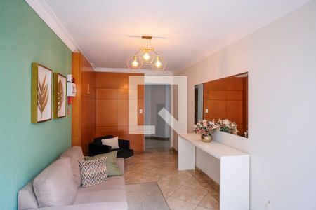 Hall de entrada de apartamento para alugar com 3 quartos, 92m² em Santa Maria, São Caetano do Sul
