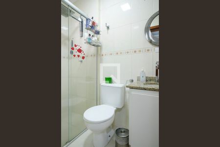 Banheiro da suíte de apartamento para alugar com 3 quartos, 92m² em Santa Maria, São Caetano do Sul