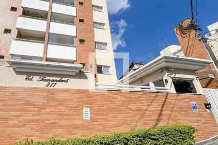 Fachada + plaquinha de apartamento para alugar com 3 quartos, 92m² em Santa Maria, São Caetano do Sul