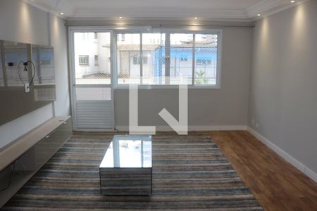 Sala de apartamento para alugar com 3 quartos, 119m² em Santo Antônio, São Caetano do Sul