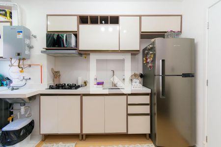 Cozinha de apartamento à venda com 2 quartos, 38m² em Vila Virginia, São Paulo