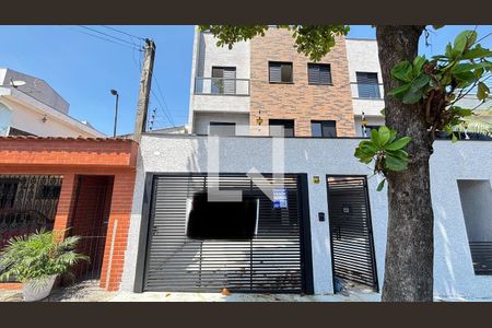 Fachada de apartamento à venda com 2 quartos, 106m² em Vila Curuçá, Santo André