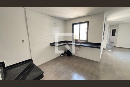 Cozinha de apartamento à venda com 2 quartos, 106m² em Vila Curuçá, Santo André