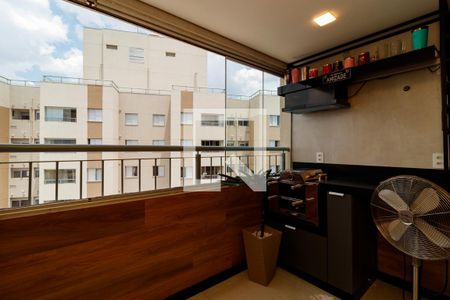 Varanda da Sala de apartamento à venda com 2 quartos, 67m² em Guapira, São Paulo