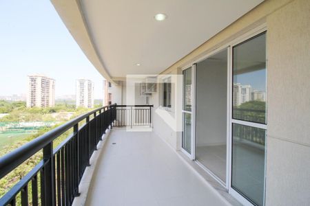 Varanda de apartamento para alugar com 2 quartos, 77m² em Barra da Tijuca, Rio de Janeiro