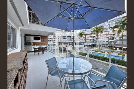 Varanda de apartamento à venda com 2 quartos, 83m² em Recreio dos Bandeirantes, Rio de Janeiro