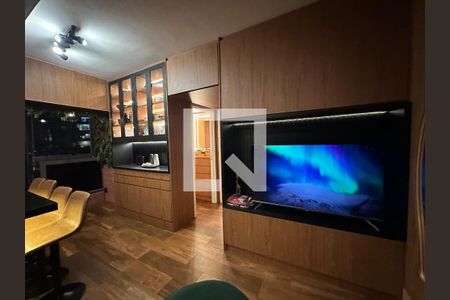 Sala/Cozinha de apartamento à venda com 2 quartos, 52m² em Alphaville Empresarial, Barueri