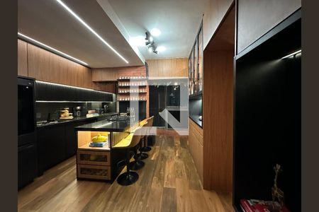 Sala/Cozinha de apartamento à venda com 2 quartos, 52m² em Alphaville Empresarial, Barueri
