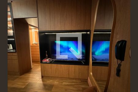 Sala/Cozinha de apartamento à venda com 2 quartos, 52m² em Alphaville Empresarial, Barueri