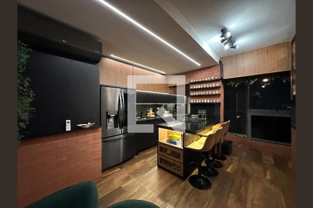 Sala/Cozinha de apartamento à venda com 2 quartos, 52m² em Alphaville Empresarial, Barueri