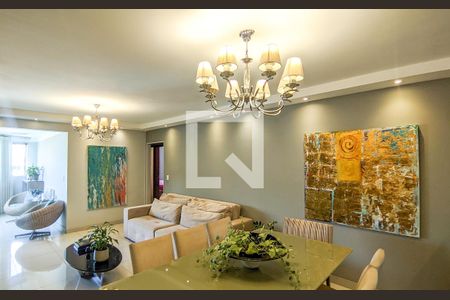 Sala de apartamento à venda com 4 quartos, 145m² em Ipiranga, Belo Horizonte