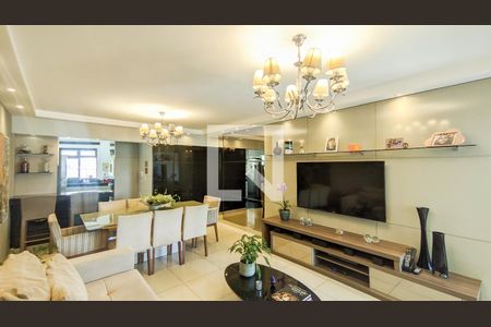 Sala de apartamento à venda com 4 quartos, 145m² em Ipiranga, Belo Horizonte