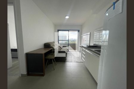 Sala/Cozinha de apartamento à venda com 1 quarto, 31m² em Butantã, São Paulo