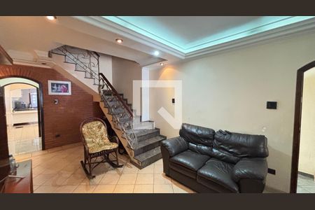 Sala de casa à venda com 3 quartos, 221m² em Jardim Ipanema, Santo André