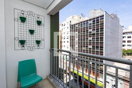 Sacada de kitnet/studio para alugar com 1 quarto, 30m² em Bela Vista, São Paulo