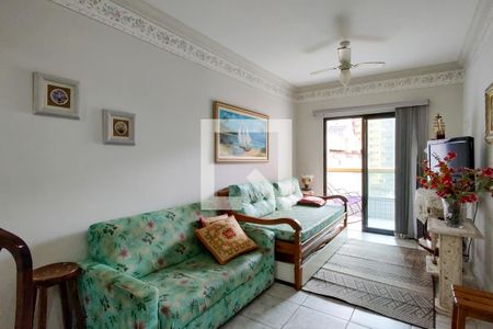 Sala de apartamento para alugar com 2 quartos, 70m² em Vila Caiçara, Praia Grande