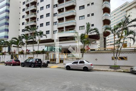 Fachada do Prédio de apartamento para alugar com 2 quartos, 70m² em Vila Caiçara, Praia Grande