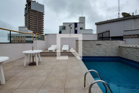 Área comum - Piscina de apartamento para alugar com 2 quartos, 70m² em Vila Caiçara, Praia Grande